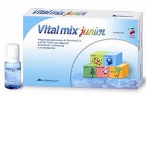 Vitalmix Junior Integratore Vitamine E Minerali Per Bambini 12 Flaconcini