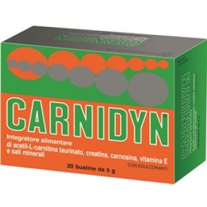 Carnidyn Integratore Tonico Energetico 20 Bustine