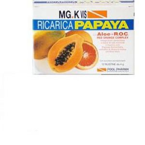 Mgk Vis Ricarica Papaya Con Aloe + R.o.c. 12 Bustine