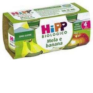Hipp Bio Omogeneizzato Mela/banana 2x80g