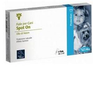 Camon Protection Fiale Antiparassitarie Spot-on Cani Olio Di Neem 0-10kg 5x3ml