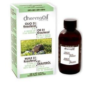 Dhermaoil olio 31 krauterol olio massaggi tonificante 100 ml
