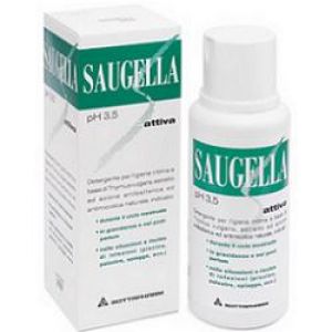 Saugella Attiva Detergente Intimo Ph 3.5 Antibatterico 500ml
