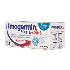 Pool Pharma Imogermin Forte Plus Integratore Probiotico 12 flaconi 