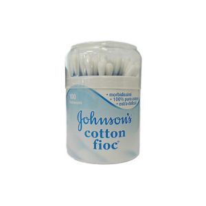 Johnson Johnson's Cotton Fioc 100% Cotone 100 pezzi