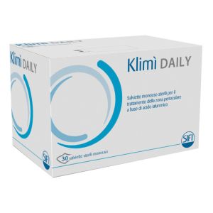 Klimi' Daily 30 Salviettine Detergenti Monouso Sterili Per L'igiene Oculare