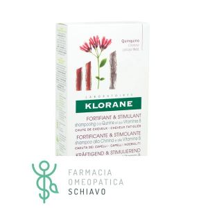 Klorane chinina e stella alpina shampoo fortificante anticaduta 200 ml