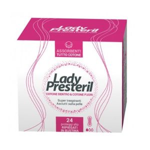 Lady presteril cotton power pocket proteggi slip in cotone