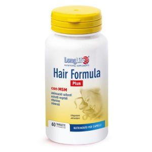 Longlife hair formula plus integratore per capelli 60 tavolette