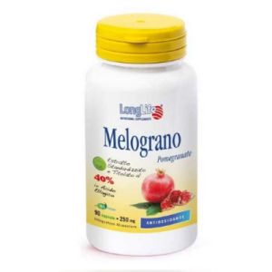 Longlife Melograno 40% Integratore Antiossidante 90 Capsule