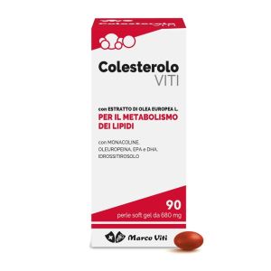 Marco Viti Colesterolo Integratore Metabolismo Lipidi 90 perle
