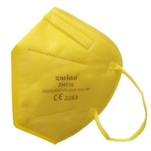 FFP2 mask Color YELLOW 1pc