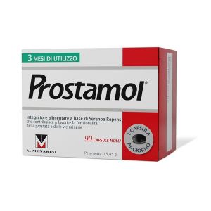 Prostamol integratore prostata e vie urinarie 90 capsule molli