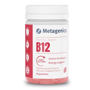 Metagenics Vitamina B12 Gusto Lampone 60 Gummies  