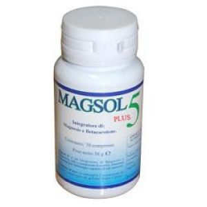 Herboplanet Magsol 5 Plus Integratore Alimentare 60 Compresse