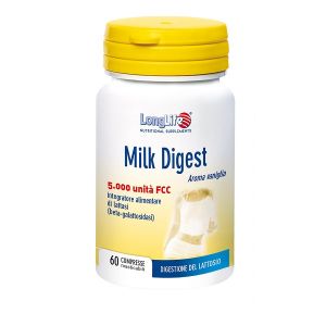 Longlife Milk Digest Integratore Alimentare 60 Compresse