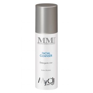 Mm system facial cleanser detergente viso con acido glicolico al 4%