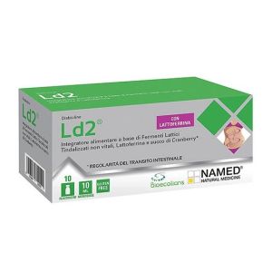 Disbioline LD2 Complemento Alimenticio a Base de Fermentos Lisados ​​y Lactoferrina 10 Viales