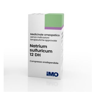 IMO Natrium Sulfuricum 12DH 200 compresse
