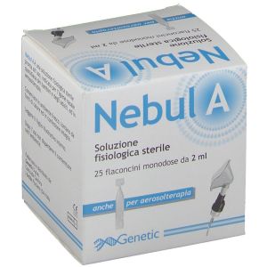 Nebul Soluzione Fisiologica 25 Flaconcini Monodose da 2 ml
