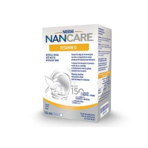 Nestlé Nancare Vitamina D Integratore Pediatrico per Lattanti e Bambini Dalla Nascita Flacone 100ml