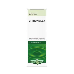 Erba Vita Olio Essenziale Citronella Integratore Naturale 10 ml