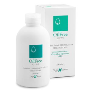 Oilfree attivo detergente viso e corpo 300 ml