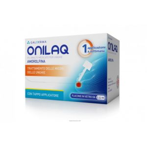 Onilaq 5% Smalto Medicato Per Unghie Antimicotico Con Tappo Applicatore 2,5 ml