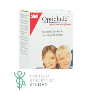 Cerotto Oculare Opticlude Adulti Maxi 5,7x8 Cm 20 Pezzi