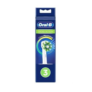 Oral-b oralb refill eb-50-3 cross action testine di ricambio 3 pezzi