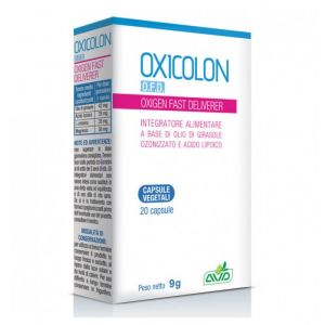 Oxicolon O.F.D Integratore Benessere Intestinale 20 Capsule