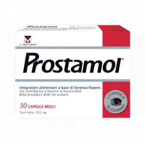 Prostamol integratore prostata e vie urinarie 30 capsule molli