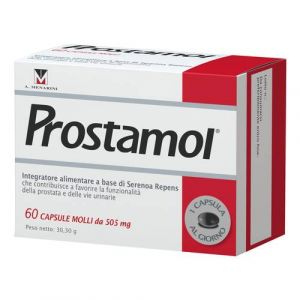 Prostamol integratore per la prostata 60 capsule molli