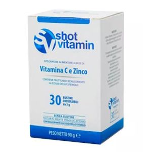 Shot Vitamin C e Zinco Orosolubile 30 Buste 3g