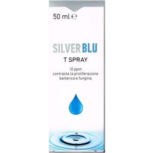 Silver Blu T Spray Topico Contro Proliferazione Fungina E Batterica 50ml