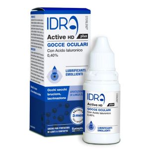 Gocce Oculari Sterilens Idra Active Hd Plus 10ml Con Acido Ialuronico 0,40%