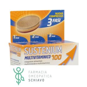 Sustenium Multivitaminico 100 Integratore Vitamine e Minerali 30 Compresse