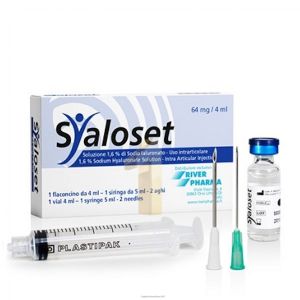 Lisapharma Syaloset Food Supplement 1 Vial 4ml + 1 Syringe 5ml