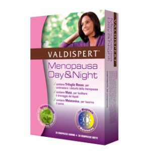 Valdispert Menopausa Day&Night Integratore Donna 30+30 Compresse
