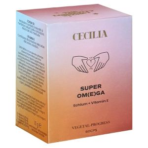 Vegetal Progress Cecilia Super Omega Integratore di Omega3 da 50 capsule