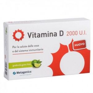 Metagenics Belgium Bvba Vitamina D 2000 Ui 168 Compresse Masticabili