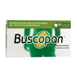 Buscopan 10mg N-butilbromuro di Joscina Antispastico 30 Compresse Rivestite