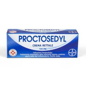 Proctosedyl Idrocortisone Acetato Crema Rettale 20g