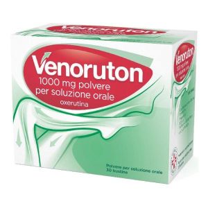 Venoruton 1000mg Oxerutina Granulato per Soluzione Orale 30 Bustine