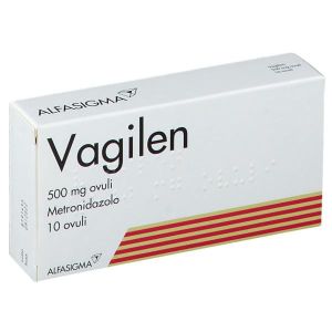 Vagilen 500mg Metronidazolo Trichomoniasi 10 Ovuli Vaginali