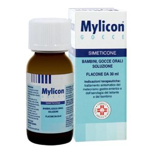 Mylicon Gocce Bambini Simeticone Contro Meteorismo 30ml