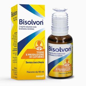 Bisolvon Gocce 2mg/ml Soluzione Orale Bromexina Cloridrato 40ml