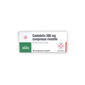 Cantabilin 300mg Imecromone Terapia Biliare 40 Compresse Rivestite