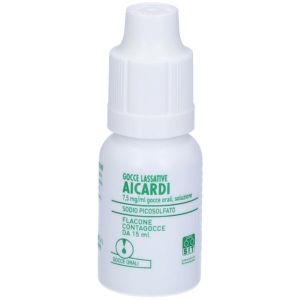 Aicardi Gocce Lassative Sodio Picosolfato Stitichezza 15ml