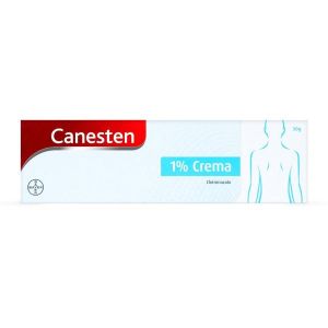 Canesten Crema Antimicotica Uso Dermatologico Funghi e Micosi i 1% Clotrimazolo 30gr